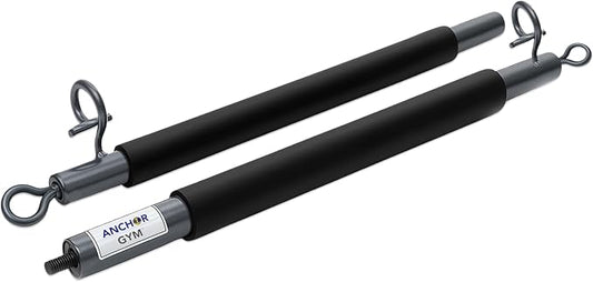 Anchor Gym Resistance Band Bar - Alloy Steel Pilates Bar for Exercise, Workouts, Yoga and Strength Training