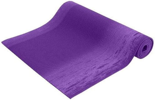 Bean Products Yoga Mat for Exercise - Non Slip Thick Comfortable Workout Floor Mat for Adults and Kids - Eco Friendly Foldable Yoga Mat for Yoga, Pilates, Gym and Stretching