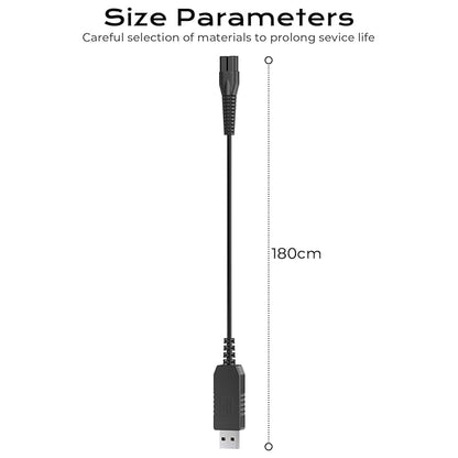 3.5V Charger for Wahl 9649 9649P Color Pro Cordless Hair Clipper, 2-PACK 6ft Replacement Charger Cord for Wahl 9636-700 9636-2201 79434 Color Pro Cordless Hair Clipper & Trimmer