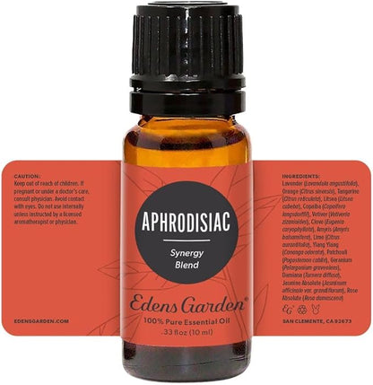 Edens Garden Aphrodisiac Essential Oil Blend- 100% Pure Premium Grade, Undiluted, Natural, Therapeutic, Aromatherapy, The Best for Skin, Candle, Hair 118 ml (4 fl oz)