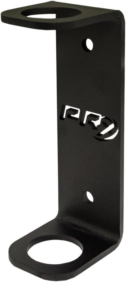 PRx Performance Vertical Barbell Storage Rack - Wall-Mounted, Space-Saving Single Weight Bar Holder for Efficient Organization in Home or Commercial Gyms, Durable, Easy to Install, USA Made, Black