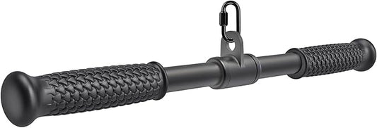 SELEWARE Triceps LAT Pulldown Attachments Home Gym Workout Accessories with Non-Slip Soft Rubber Grip Cable Machine Attachments Triceps Rope Double D Row Handle Pull Down Bar Straight Bar Exercise