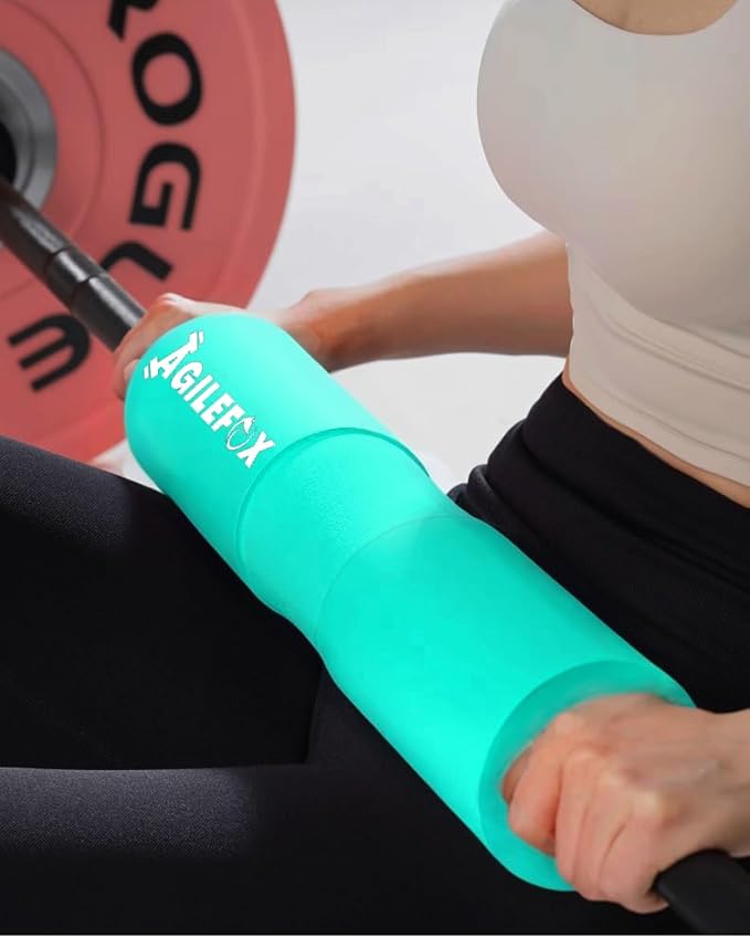 AGILEFOXX Barbell Pad - Squat Pad-Hip Thrust Foam Pad, Comfort & Safety for Strength Training