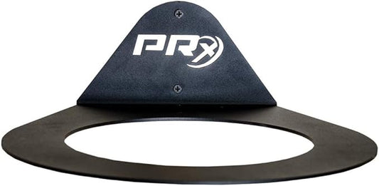 PRx Performance Medicine Ball Storage, USA Made Exercise Ball Holder, Wall Mounted, Powder Coated, Space Saving Home Garage or Commercial Gym Accessory, 9 inch Hole Diameter