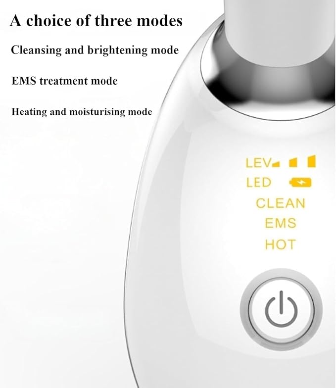 Face Neck Tool for Skin Care, Electric Neck Face Lifting Device for Wrinkle Removal (White)