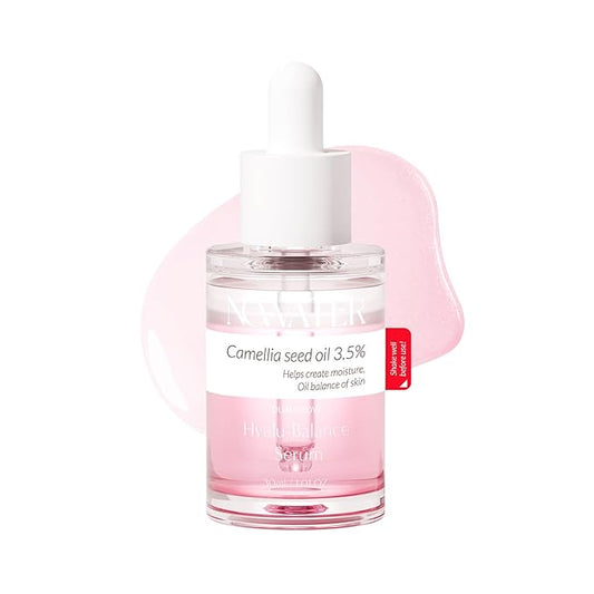NOWATER Hyaluronic Acid Face Serum for Sensitive Skin - Niacinamide, Galactomyces – Anti-Aging, Hydrating, Light-weight – Fragrance-Free, Clean Korean Skin Care (1.01 fl.oz)