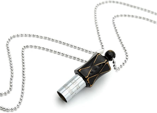 528 hz Meditation Necklace | Frequency Healing Devices | Breathing Necklace | Calm Mindfulness Tool | 528 hz Whistle | Relaxation,Stress Reduction and Concentration by Adjusting The Breathing