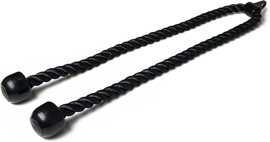 KORIKAHM Long Tricep Rope, Rope Pull Down Attachment 47 55 63Inch Length Long, Tricep Rope Cable Attachment, Tricep Pull Down Rope for Home Gym Pulley System,Cable Machine Attachment