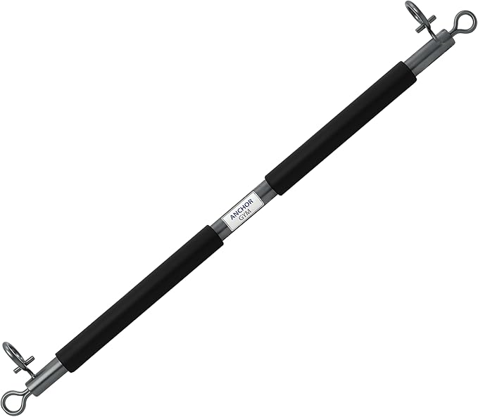 Anchor Gym Resistance Band Bar - Alloy Steel Pilates Bar for Exercise, Workouts, Yoga and Strength Training