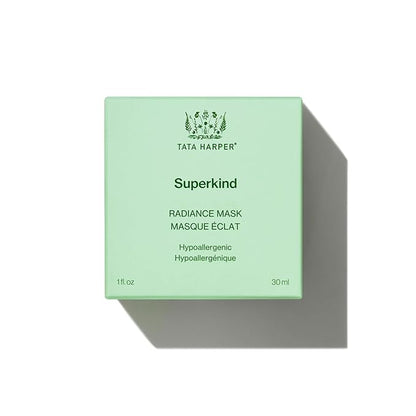 Tata Harper Superkind Radiance Mask, Gentle Glow Mask for Sensitive Skin, Skin Barrier Support, Hypoallergenic Skincare, Fragrance Free, Natural Skincare, Dermatologist Tested, Vegan, 30ml