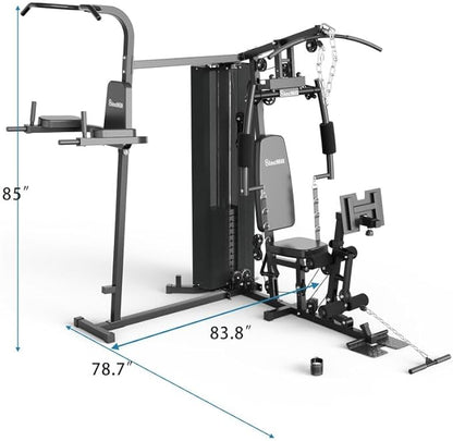 SincMill Home Gym Multifunctional Full Body Workout Equipment for Home Exercise Fitness