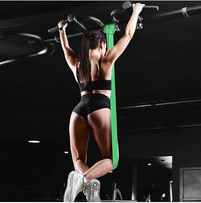 Pull Up Assist Bands Set, 5 Resistance Bands 15-125 lbs, Exercise Bands with Storage Bag, Workout Fitness Training