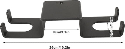 Vertical Barbell Holder, Vertical Hanging Barbell Rack 26cm/10.2in Space Saving Barbell Bar Storage Holder Equipment for Home Gym Accessory