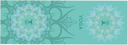 Non-Slip Yoga Towel - Superfiber Yoga Towel, hot Yoga Towel, Moisture Absorption, Sweat Absorption, for in Yoga, Pilates, hot Yoga Easy Travel. Size 25.5"x73" (1Pcs), F Colour