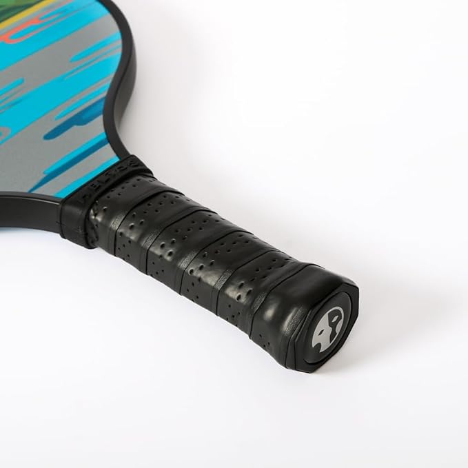 HELIOS Hawaii Pickleball Paddle Set of 2 – O'ahu | Includes Pipeline & Diamond Head Paddles | Particle-Printed Fiberglass Surface with 13mm Reactive Honeycomb Core | 8oz, Beginner Set for Control