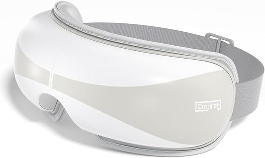 Eye Massager with Heat, Portable Eye Mask Massager for Relaxation, Stress Relief, and Tension Reduction, Ideal for Dry Eyes, Headaches, and Fatigue Relief, Gift Idea for Man & Women