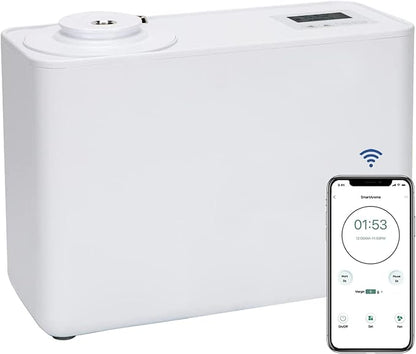 Scent Air Machine for Home, Commercial HVAC App Fragrance Machine Oil Diffuser Essential Oils 800ml, Cover Up to 3000 Sq.Ft, Waterless Aromatherapy for Business, Office, Store, Extra Large Room