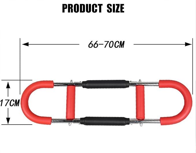 Mr Sculpt Gorilla Bar 40-100lb, 3-Speed Adjustment Chest Workout Device, Arm Trainer for Men, Chest Exerciser for Men, Arm Trainer, Strength at Home Fitness Equipment