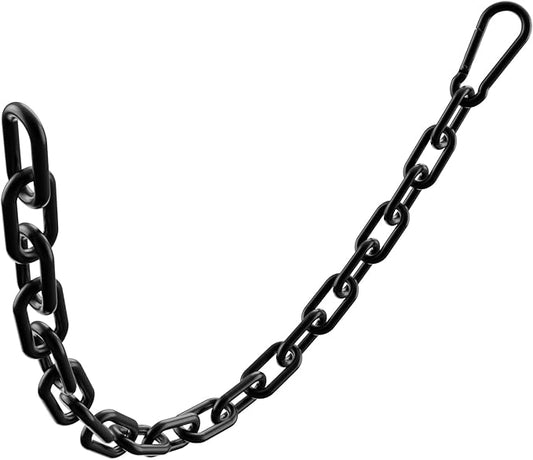 Fitness Chain, Weight Lifting Chain, 304 Stainless Steel Exercise Cable Machine Extension, LAT Pulldown Bar Extension Attacment for Home Gym