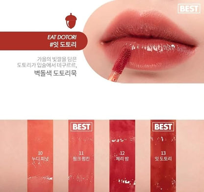 Juicy Lasting Tint 10 NUDY PEANUT - Long-lasting, MLBB, Clear & Natural Makeup, K-beauty Lips, 5.5g | 0.2 oz