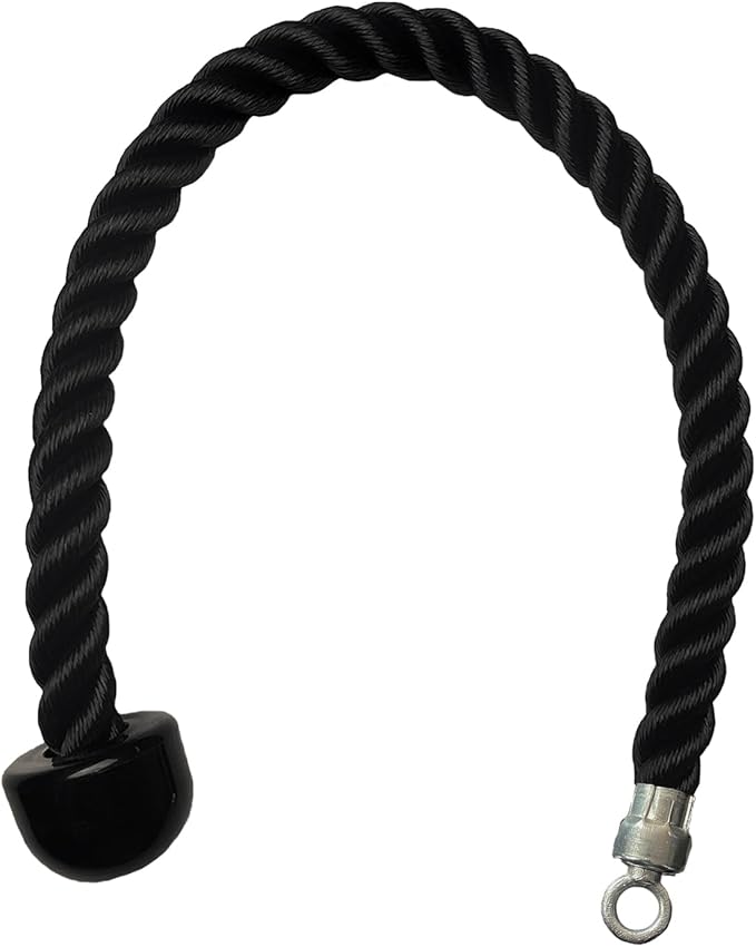 KORIKAHM Long Tricep Rope, Rope Pull Down Attachment 47 55 63Inch Length Long, Tricep Rope Cable Attachment, Tricep Pull Down Rope for Home Gym Pulley System,Cable Machine Attachment
