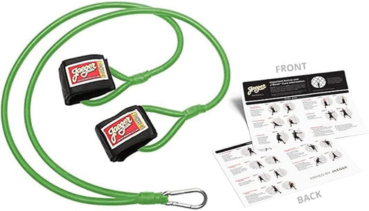 Jaeger J-Bands Resistance Bands for Pitchers. Baseball & Softball Pitching Trainer and Arm Trainer. Pitching Bands for Throwing. Training Equipment with Laminated Instruction Sheet