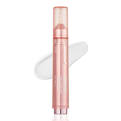 Medicube Collagen Glow Booster Milk Serum - Twist & Click - Radiance & Hydration with Niacinamide, Milk Protein Extract, Hydrolyzed Collagen - Illuminates & Firms Skin - Korean Skin Care, 0.50 oz