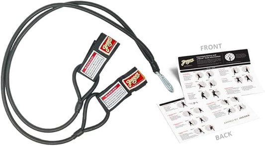 Jaeger J-Bands Resistance Bands for Pitchers. Baseball & Softball Pitching Trainer and Arm Trainer. Pitching Bands for Throwing. Training Equipment with Laminated Instruction Sheet