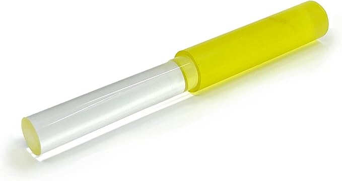 Acrylic Strikers - Small - Select Your Favorite Color Accessory To Match With Your Singing Bowl - Illuminating Wavelength For Sound Baths and Performances - Yellow Color