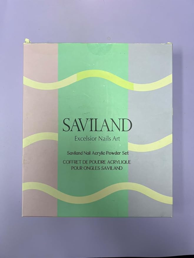 Saviland Acrylic Powder Set Starter - 36 Colors Clear Red Acrylic Powder for Nails Rose Set Spring Summer Easy to Use Polymer System for Nail Extension Nail Carving DIY Nail Art No Need Nail Lamp