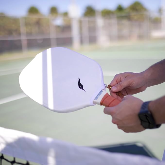 Inscribe Premium Pickleball Paddle – Lightweight, Durable Honeycomb Core, Vibrant Fiberglass Surface, Comfort Grip & Stylish Canvas Cover – Premium Pickleball Gear for Fun & Casual Play