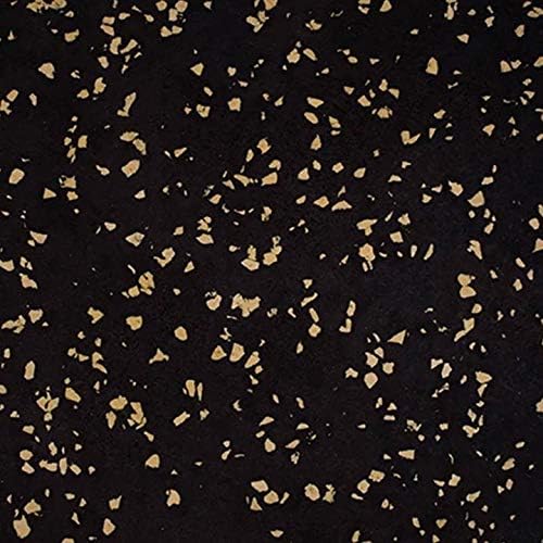Playsafer Genaflex Lite Rubber 8mm Interlocking Tiles for Gym Flooring, Exercise Equipment, Exercise Areas - 20" X 20"