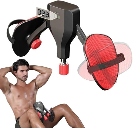 Hip Trainer Kegal Exerciser 110LB, Pelvic Floor Muscle Trainer for Men Women, Adductor Exercise Machine, Leg Exercise Equipment, Butt Trainer for Home Workout