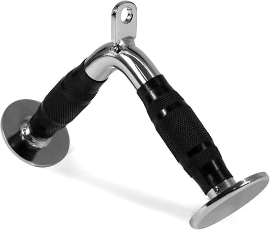 Yes4All Cable Machine Attachment, Tricep Straight Bar, V Bar, LAT Pulldown Attachments/Accessories Load 880lbs for Home Gym