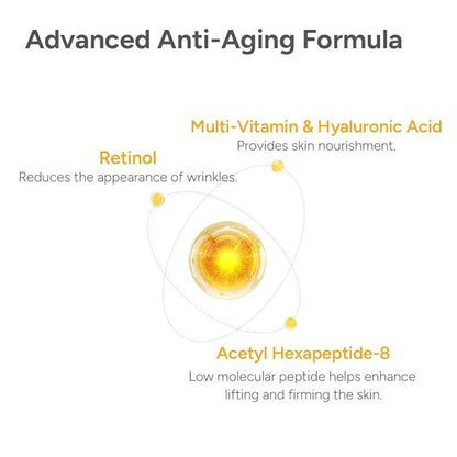 SUNGBOON EDITOR Deep Collagen Retinol Tension Boost Up Mask | Retinol, Volufiline, Lifted Skin, Skin Firmness, Boosted Volume for Sagging skin, Double Chin Reducer, V Line Lifting Mask, 25g x 4ea