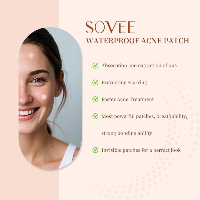Pimple Patches for Face – 96 Count Hydrocolloid Acne Patch with Salicylic Acid, Tea Tree & Centella – Zit Patches for Blemishes, Breakouts & Spot Treatment