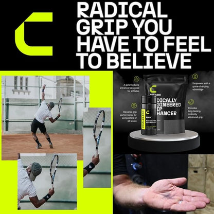 Grip Enhancer, Less Mess Non Toxic Replacement for Liquid Chalk, Grip Solution for Weightlifting, Gaming, Tennis, Golf, Engineered to Improve Grip for Longer