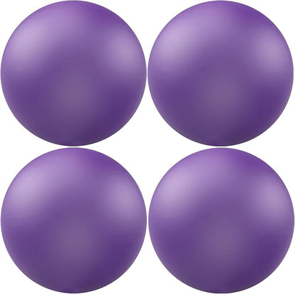Soft Pilates Ball 9 Inch, Ideal Small Exercise Ball Between Knee Squeeze for Physical Therapy Yoga Core Medicine Abs Pt Bouncy, Mini Rubber Fitball Barre Workout Equipment for Women Men Kid Toddler