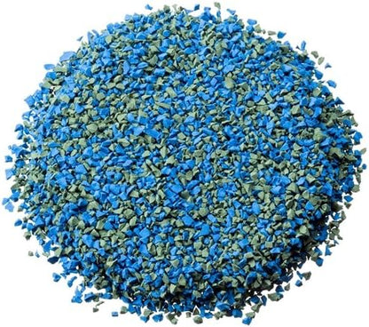 Poured-in-Place Surfacing Repair Kit Fix Rubber Playground (Blue/Green, Standard)