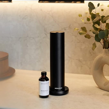 AromaTech Fresh Cotton and Bergamot Essential Oil Blend: Luxury Hotel Inspired Aromatherapy with Bergamot, Fresh Cotton & Sandalwood for Ultrasonic Diffusers & Nebulizers - 0.3 fl oz, 10 mL