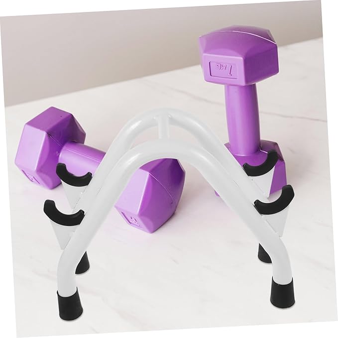 Happyyami Home Gym Dumbbell Rack Iron Stand Workout Rack for Dumbbells Storage Stand at Home Gym Accessories