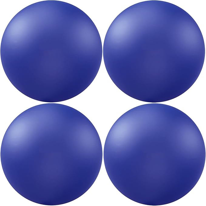 Soft Pilates Ball 9 Inch, Ideal Small Exercise Ball Between Knee Squeeze for Physical Therapy Yoga Core Medicine Abs Pt Bouncy, Mini Rubber Fitball Barre Workout Equipment for Women Men Kid Toddler