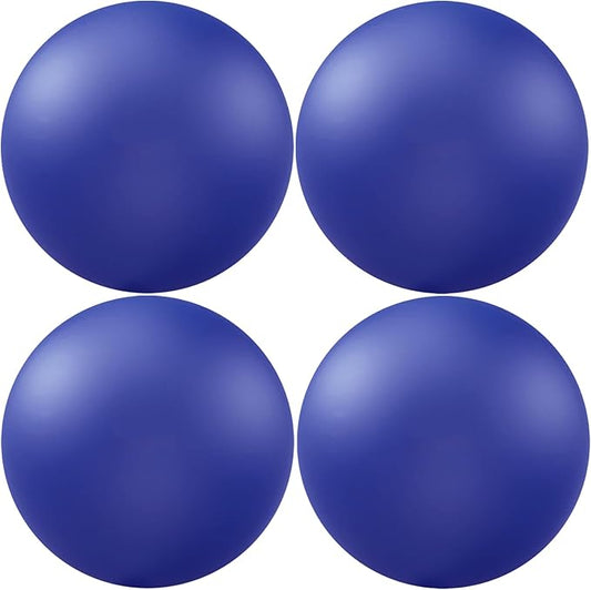 Soft Pilates Ball 9 Inch, Ideal Small Exercise Ball Between Knee Squeeze for Physical Therapy Yoga Core Medicine Abs Pt Bouncy, Mini Rubber Fitball Barre Workout Equipment for Women Men Kid Toddler