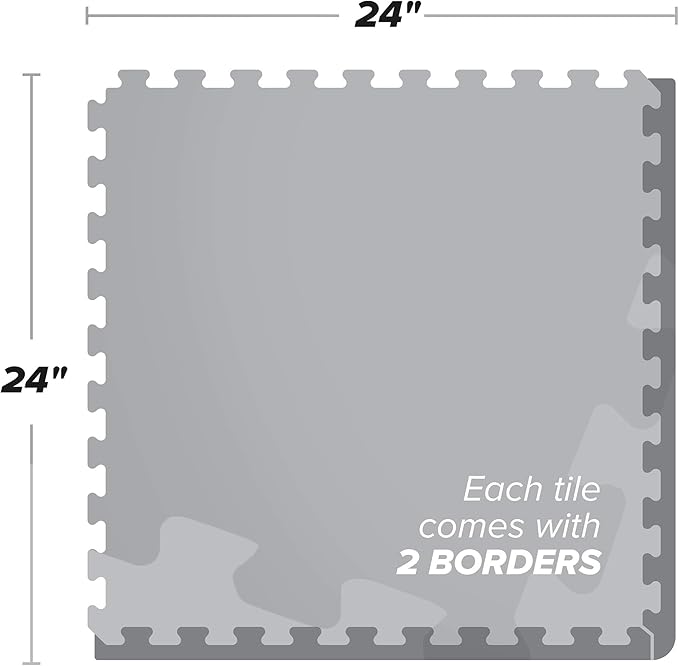 We Sell Mats 3/8 Inch Thick Multipurpose Exercise Floor Mat
