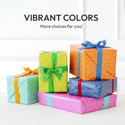 1-1/2" Width x 100 Yards Satin Ribbon, Navy Blue Ribbon Perfect for DIY Craft, Bows, Gift Wrapping, Flower Bouquet, Valentine's Day, Christmas and Party Decoration