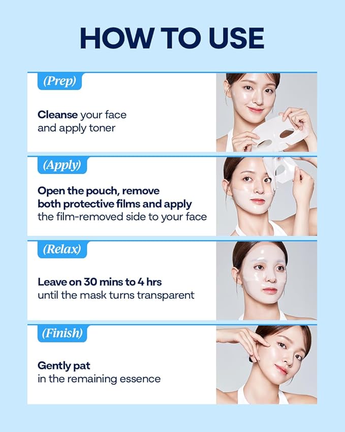Bano PDRN Collagen Gel Mask - Korean Overnight Face Mask for Firming & Deep Hydrating | Biome PDRN for Skin Elasticity | Korean Skin Care for Sensitive Skin | Fragrance-Free |1.23 oz, 4EA