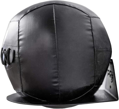 PRx Performance Medicine Ball Storage, USA Made Exercise Ball Holder, Wall Mounted, Powder Coated, Space Saving Home Garage or Commercial Gym Accessory, 9 inch Hole Diameter