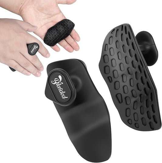 2 Pack Weight Lifting Gloves for Men Women Anti-Slip Workout Grips Gym Gloves Ergonomic Fingerless Gym Grip for Weightlifting,Dumbbell,Deadlifts Pull-Ups Crossfit Training, Sweat-Free Palm Protection