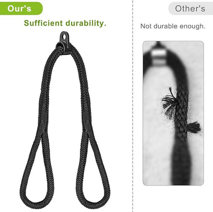 Kipika Tricep Rope 40 Inch - Heavy-Duty Nylon Gym Pull Down Rope for Cable Machine - Cable Machine Accessories for Home Gym - Cable Machine Attachments Pulley System