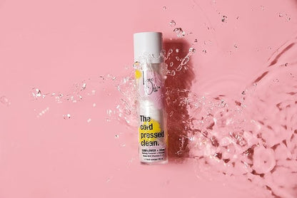 Luc Otto The Cold Pressed Clean Oil Cleanser for Softer Skin - Gentle Double Cleanse and Makeup Remover - Sunflower and Rose Oil with Vitamin C and Vitamin E
